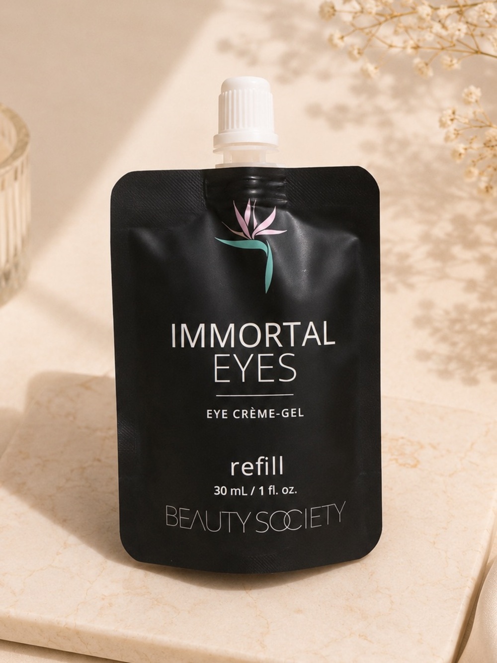 Beauty Society Immortal Eyes Eye Crème-Gel Refill NEW